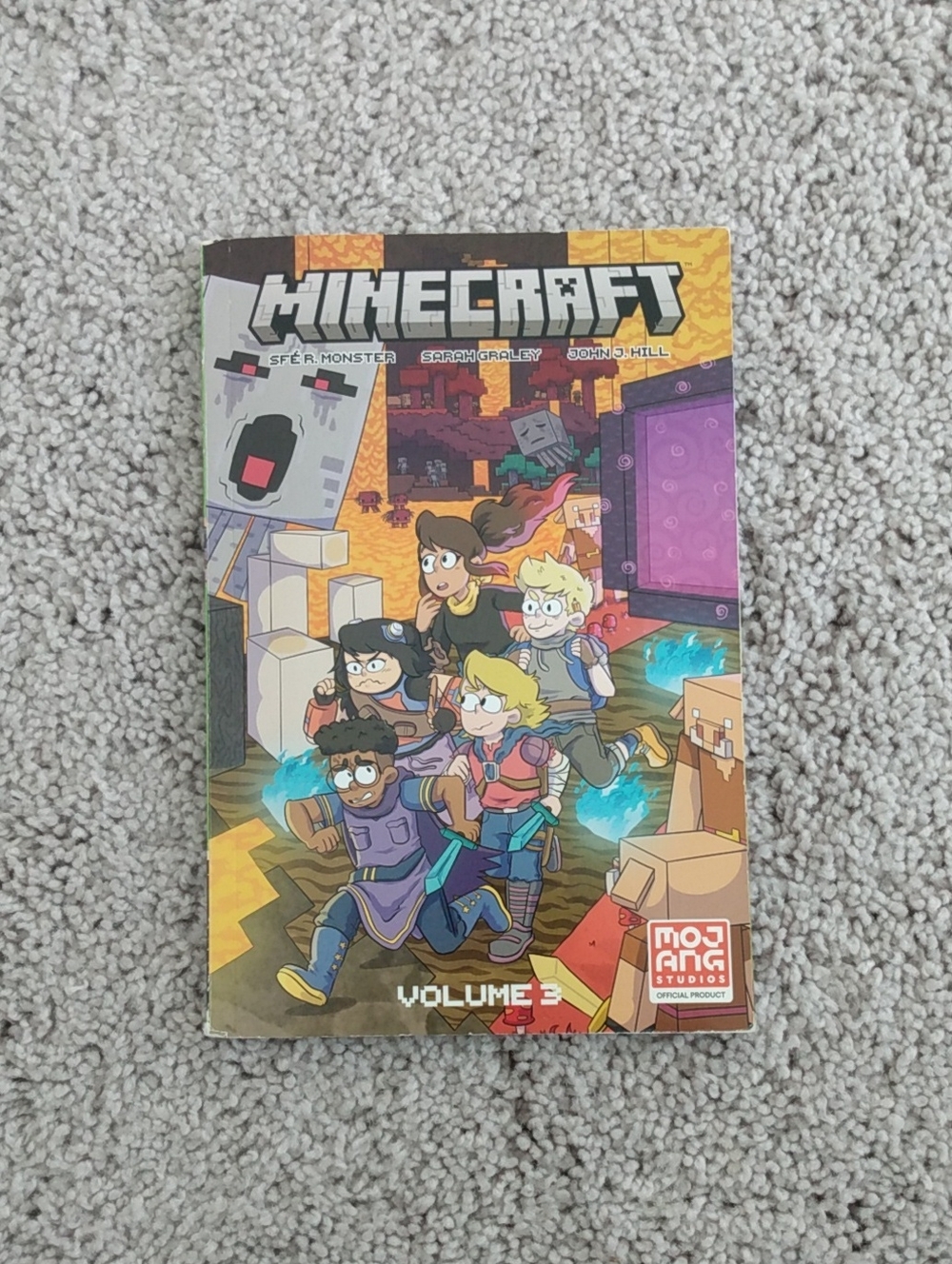 Minecraft Volume 3 Graphic Novel - Colorful Adventure